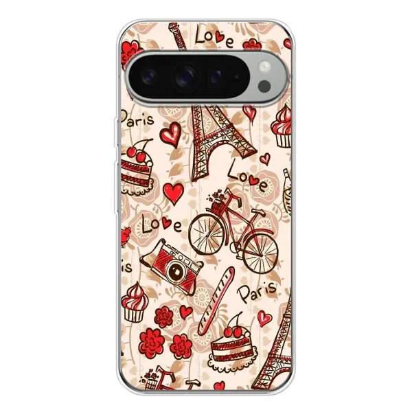 Чехол с рисунком «Париж мечта» для Google Pixel 9 Pro XL Чехол с рисунком «Париж мечта» для Google Pixel 9 Pro XL