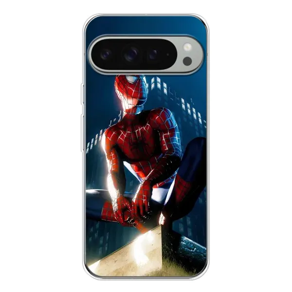 Чехол с рисунком «Паук на доме» для Google Pixel 9 Pro XL