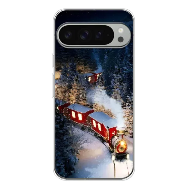 Чехол с рисунком «Поезд» для Google Pixel 9 Pro XL Чехол с рисунком «Поезд» для Google Pixel 9 Pro XL