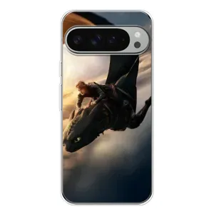 Чехол дракон Беззубик для Google Pixel 9 Pro XL (Полет Беззубика)