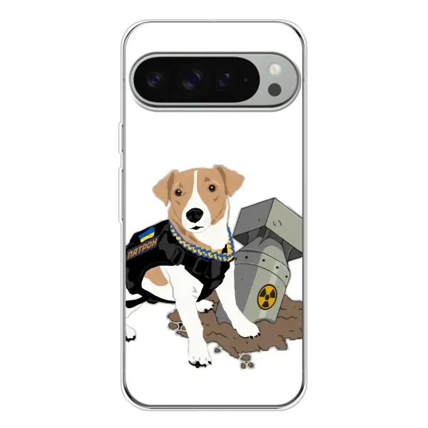 Чехол с рисунком «Пёс Патрон с ракетой» для Google Pixel 9 Pro XL Чехол с рисунком «Пёс Патрон с ракетой» для Google Pixel 9 Pro XL