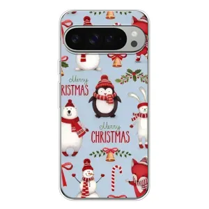 Чехол Санта Клаус для Google Pixel 9 Pro XL (Рождественский)