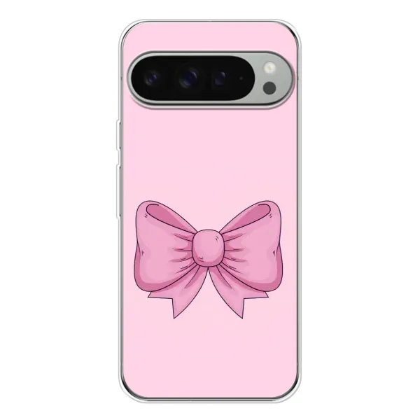 Чохол з малюнком «Рожевий бантик» для Google Pixel 9 Pro XL Чохол з малюнком «Рожевий бантик» для Google Pixel 9 Pro XL