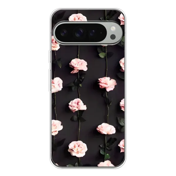 Чехол с рисунком «Розы» для Google Pixel 9 Pro XL Чехол с рисунком «Розы» для Google Pixel 9 Pro XL