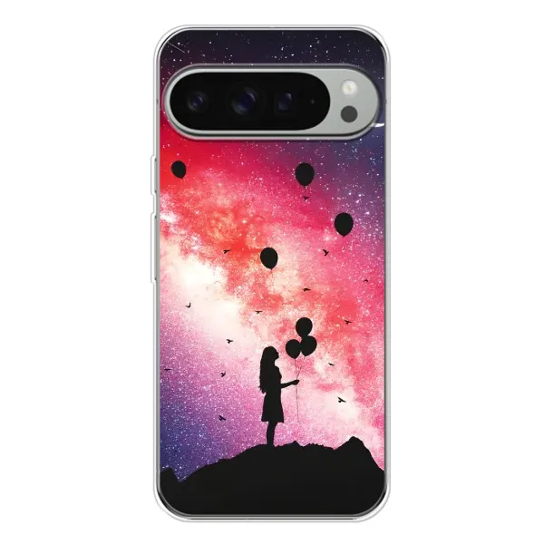 Чехол с рисунком «Шарики в небе» для Google Pixel 9 Pro XL Чехол с рисунком «Шарики в небе» для Google Pixel 9 Pro XL