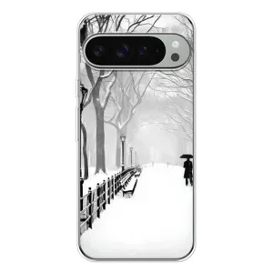 Чохли на Новий Рік Google Pixel 9 Pro XL (Снігом замело)