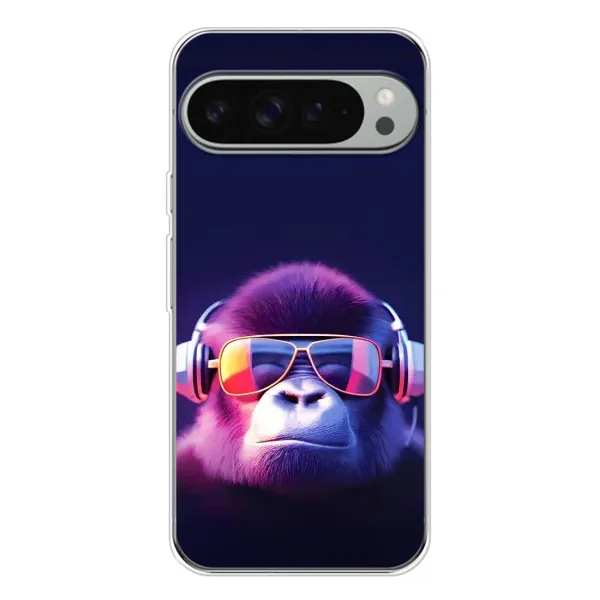 Чехол с рисунком «Стильная обезьяна» для Google Pixel 9 Pro XL Чехол с рисунком «Стильная обезьяна» для Google Pixel 9 Pro XL