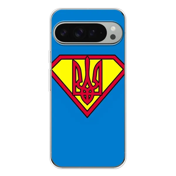 Чехол с рисунком «Super - Герб» для Google Pixel 9 Pro XL Чехол с рисунком «Super - Герб» для Google Pixel 9 Pro XL
