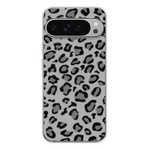 Чохол з леопардовим принтом на Google Pixel 9 Pro XL (Темний леопард)