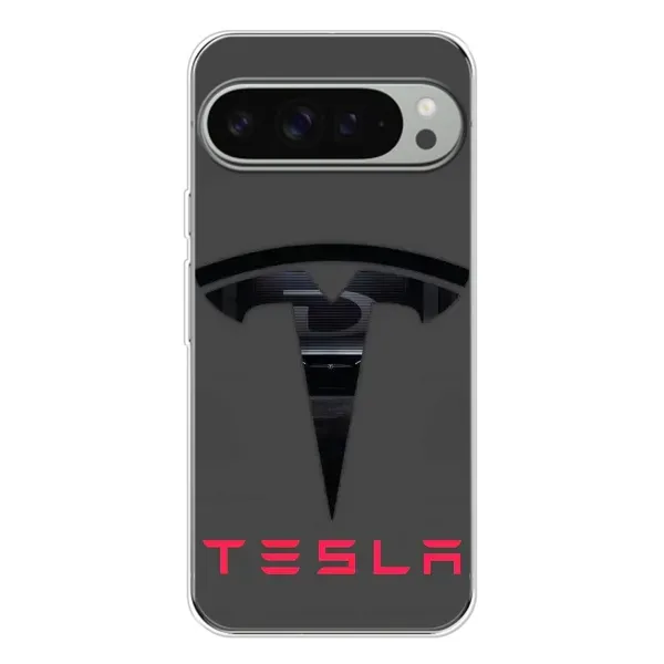 Чехол с рисунком «Logo TESLA» для Google Pixel 9 Pro XL Чехол с рисунком «Logo TESLA» для Google Pixel 9 Pro XL