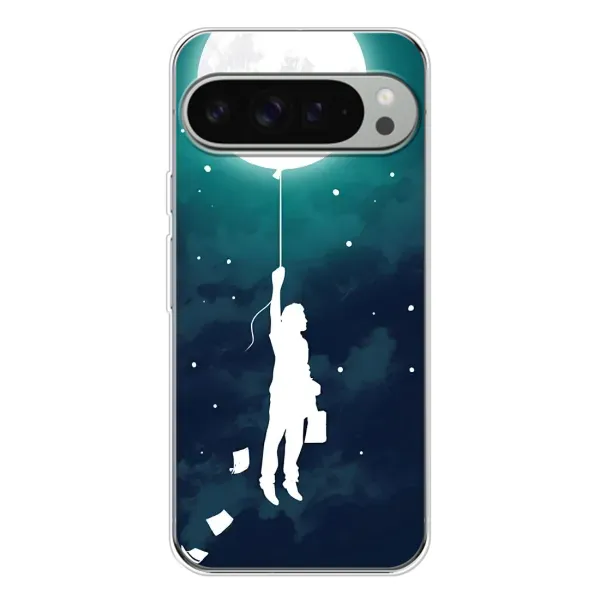 Чехол с рисунком «To The moon» для Google Pixel 9 Pro XL Чехол с рисунком «To The moon» для Google Pixel 9 Pro XL