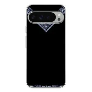Силиконовый Чехол на Google Pixel 9 Pro XL (Воротник вышиванки)