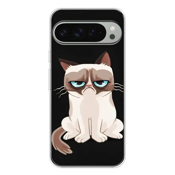 Чехол с рисунком «Взгляд кота» для Google Pixel 9 Pro XL Чехол с рисунком «Взгляд кота» для Google Pixel 9 Pro XL