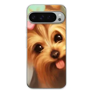 Чохол (ТПУ) Милі песики для Google Pixel 9 Pro XL (Йоркширський тер'єр)