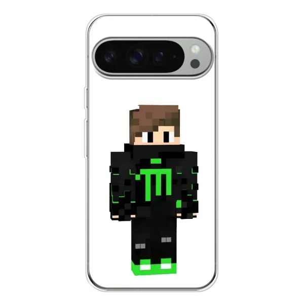 Чехол с рисунком «Зеленый мальчик» для Google Pixel 9 Pro XL Чехол с рисунком «Зеленый мальчик» для Google Pixel 9 Pro XL