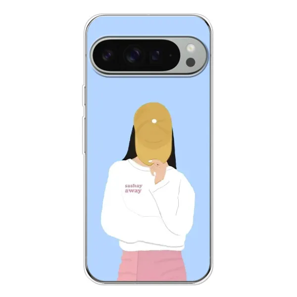 Чехол с рисунком «Желтая кепка» для Google Pixel 9 Pro XL
