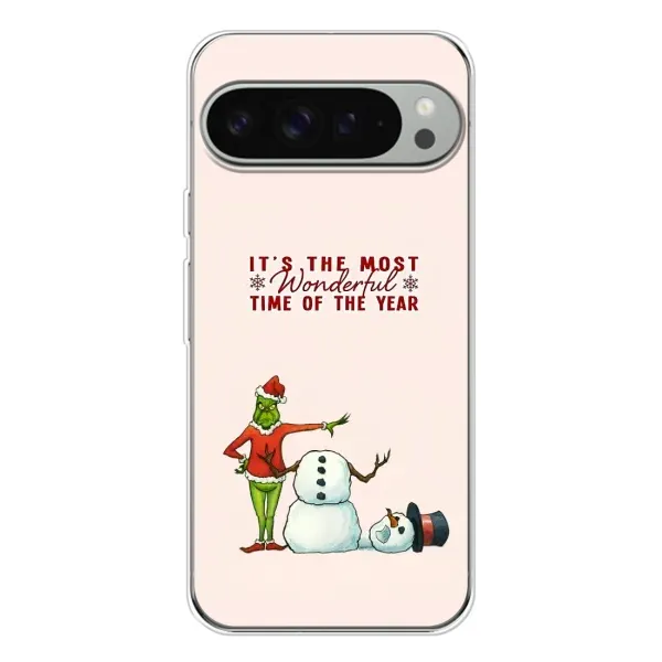 Чехол с рисунком «Злой Гринч» для Google Pixel 9 Pro XL Чехол с рисунком «Злой Гринч» для Google Pixel 9 Pro XL