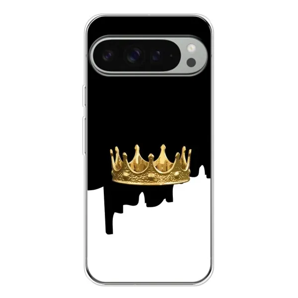 Чехол с рисунком «Золотая корона» для Google Pixel 9 Pro XL Чехол с рисунком «Золотая корона» для Google Pixel 9 Pro XL