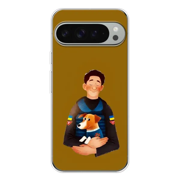 Чехол с рисунком «ЗСУ Патрон» для Google Pixel 9 Pro XL