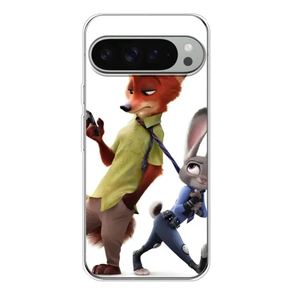 Чехол с рисунком «Зверополис герои» для Google Pixel 9 Pro XL Чехол с рисунком «Зверополис герои» для Google Pixel 9 Pro XL