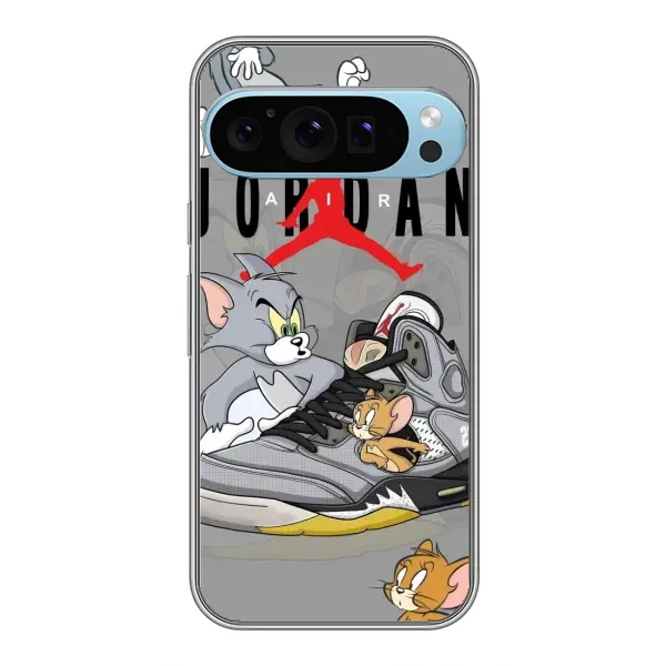 Чехол с рисунком «Air Jordan» для Google Pixel 9 Pro