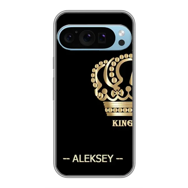 Чехол с рисунком «ALEXEY» для Google Pixel 9 Pro
