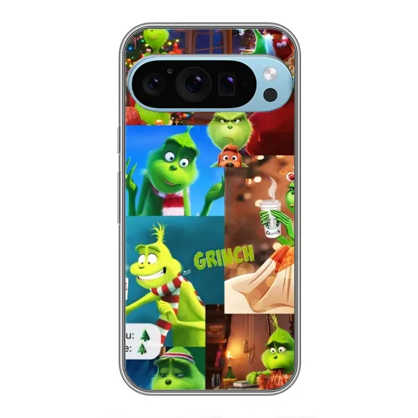 Чехол с рисунком «Арт Гринч» для Google Pixel 9 Pro Чехол с рисунком «Арт Гринч» для Google Pixel 9 Pro