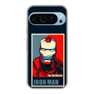 Чохол Супергерой Залізна Людина на Google Pixel 9 Pro (Art Iron man)