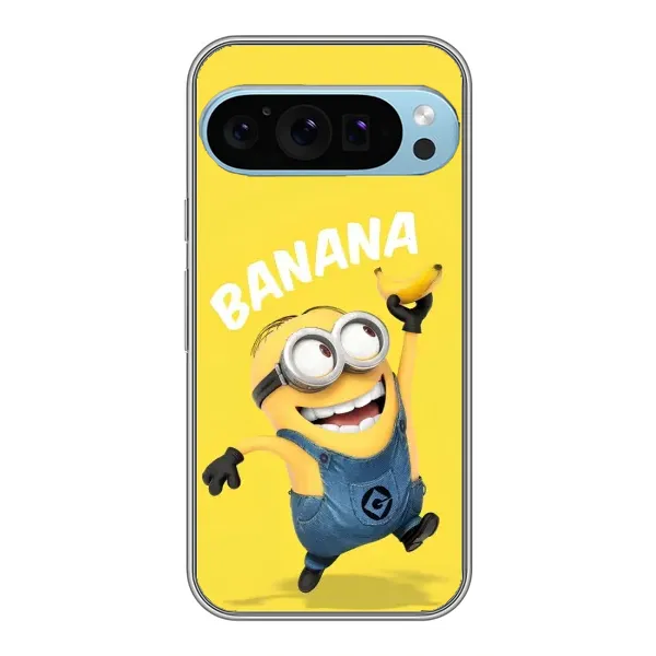 Чехол с рисунком «Banana» для Google Pixel 9 Pro