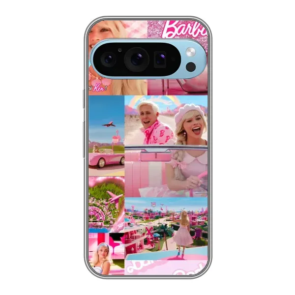 Чехол с рисунком «Барби стиль» для Google Pixel 9 Pro