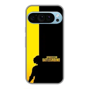 Чохол (TPU) з картинкою "Лого Пабг" на Гугл Пиксель 9 Про (Battlegrounds)