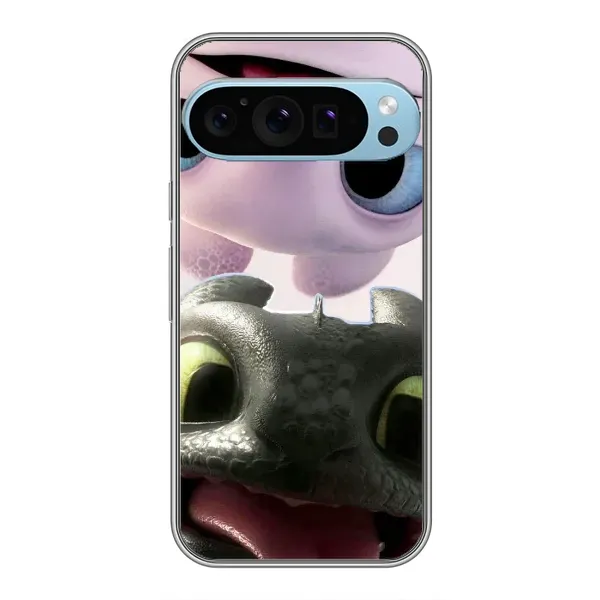 Чехол с рисунком «Беззубик и Дневная Злость» для Google Pixel 9 Pro Чехол с рисунком «Беззубик и Дневная Злость» для Google Pixel 9 Pro