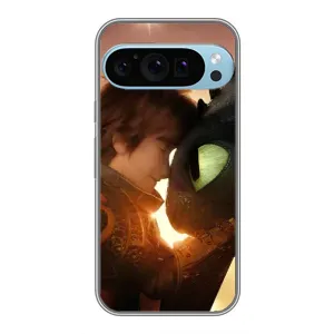 Чехол дракон Беззубик для Google Pixel 9 Pro (Беззубик и Иккинг)