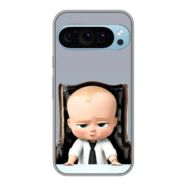 Чехол с рисунком «BOSS» для Google Pixel 9 Pro