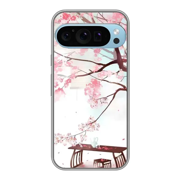 Чехол с рисунком «Чайная церемония» для Google Pixel 9 Pro