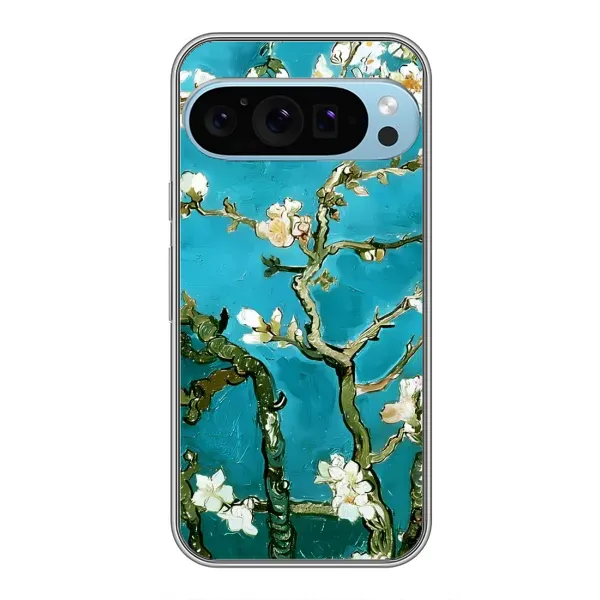 Чехол с рисунком «Цветение Сакуры» для Google Pixel 9 Pro