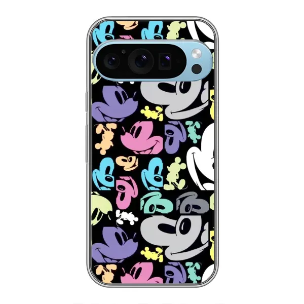 Чохол з малюнком «Кольоровий Микки» для Google Pixel 9 Pro Чохол з малюнком «Кольоровий Микки» для Google Pixel 9 Pro