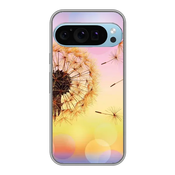Чехол с рисунком «Цветок-одуванчик» для Google Pixel 9 Pro Чехол с рисунком «Цветок-одуванчик» для Google Pixel 9 Pro
