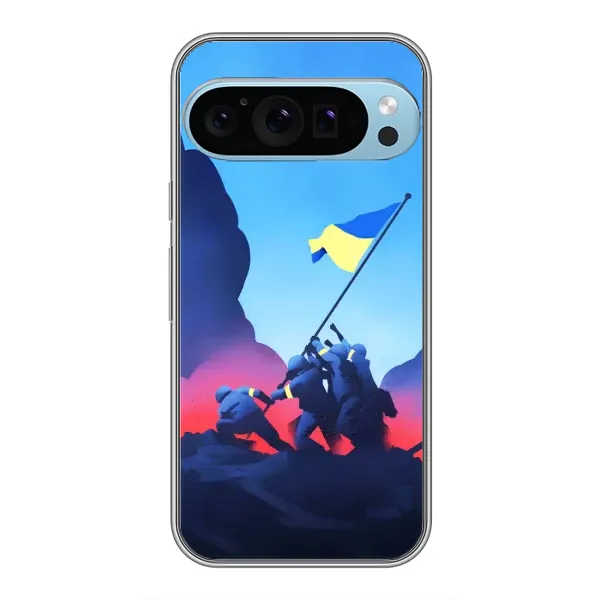 Чехол с рисунком «Деокупація» для Google Pixel 9 Pro Чехол с рисунком «Деокупація» для Google Pixel 9 Pro