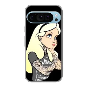 Чехол с рисунком «Девушка обиделась» для Google Pixel 9 Pro
