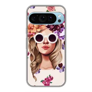 Чохол з картинкою Модні Дівчата Google Pixel 9 Pro (Дівчина в окулярах)