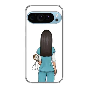 Силіконовий бампер (Працівники) на Google Pixel 9 Pro (Лікар)