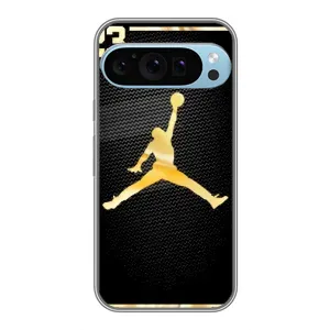 Силиконовый Чехол Nike Air Jordan на Гугл Пиксель 9 Про (Джордан 23)