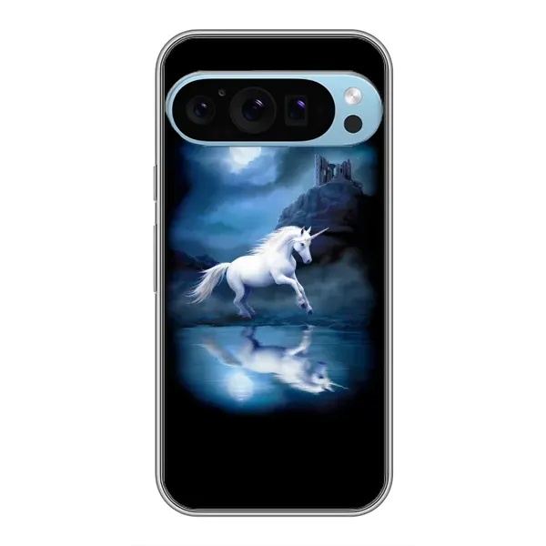 Чехол с рисунком «Единорог» для Google Pixel 9 Pro