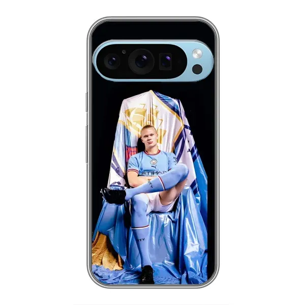 Чехол с рисунком «футболист Холанн» для Google Pixel 9 Pro