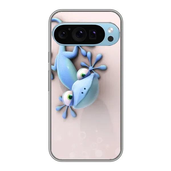 Чехол с рисунком «Геккон» для Google Pixel 9 Pro