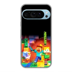 Чохли для Google Pixel 9 Pro (Персонажі МайнКрафт) (Герой Майнкрафт)