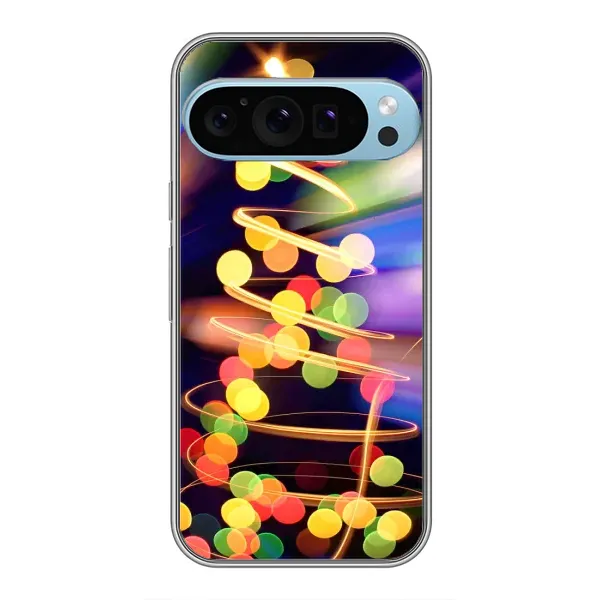Чехол с рисунком «Гирлянды» для Google Pixel 9 Pro Чехол с рисунком «Гирлянды» для Google Pixel 9 Pro