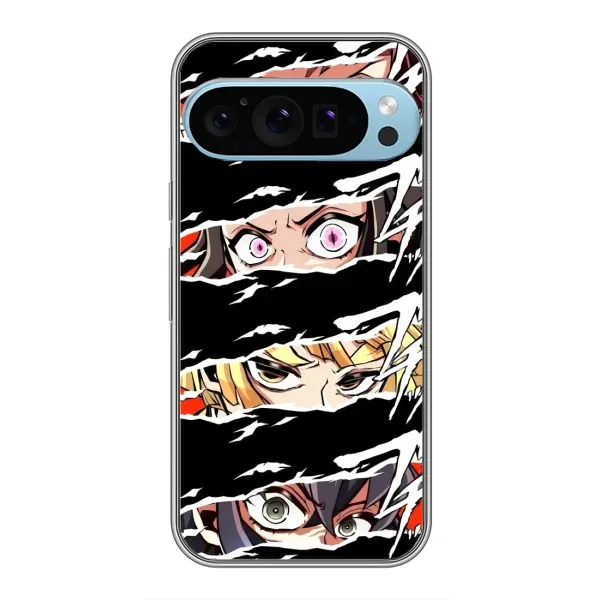 Чехол с рисунком «Глаза на чорном» для Google Pixel 9 Pro Чехол с рисунком «Глаза на чорном» для Google Pixel 9 Pro