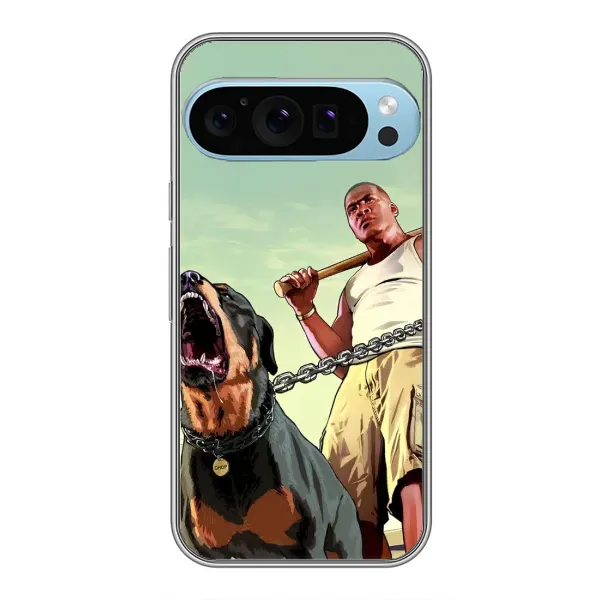 Чехол с рисунком «GTA» для Google Pixel 9 Pro